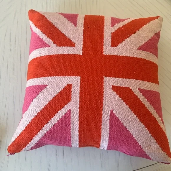 Jonathan Adler  UK Union Jack Accent Pillow - Picture 3 of 4
